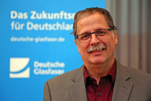 Projektleiter Peter König von Deutsche Glasfaser ARCHIVFOTO: ANDREAS DUNKER