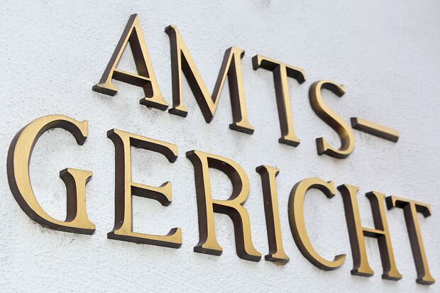 Schriftzug am Amtsgericht Werl ARCHIVFOTO: ANDREAS DUNKER