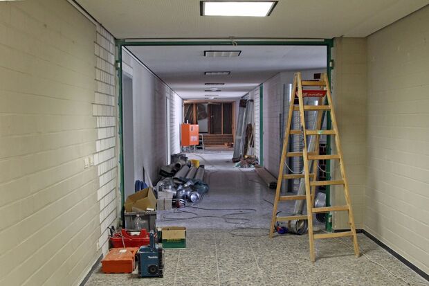 Der Flur des Verwaltungstraktes ARCHIVFOTO: ANDREAS DUNKER