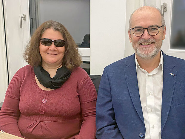 Der Ausschuss für Gesundheit, Demografie und Daseinsvorsorge hat sich einstimmig dafür ausgesprochen, den ehrenamtlichen Behindertenbeauftragten Dr. Wilhelm Günther (Werl) und seine Stellvertreterin Filomena Muraca-Schwarzer (Wickede/Ruhr) für weitere fünf Jahre mit ihren Ämtern zu beauftragen. FOTO: WILHELM MÜSCHENBORN / KREIS SOEST