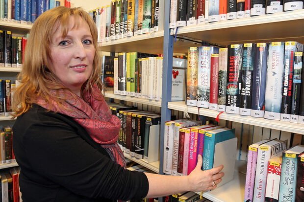 Büchereileiterin Elena Feldbusch ARCHIVFOTO: ANDREAS DUNKER