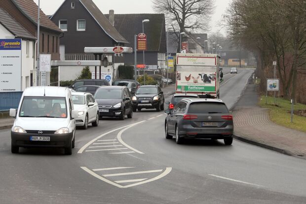 Die Hauptstraße in Wickede ARCHIVFOTO: CARINA WESTERWELLE