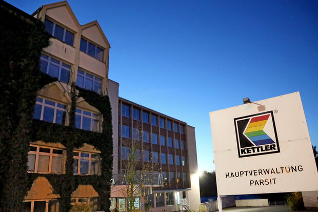 Hauptsitz und Stammwerk der Firma Kettler in Ense-Parsit FOTO: ANDREAS DUNKER
