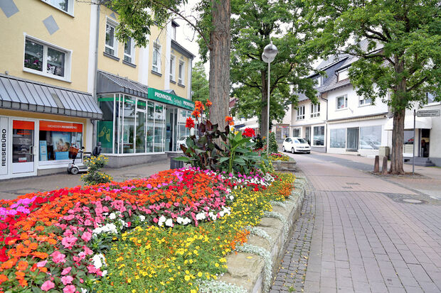 Die Kirchstraße in der Ortsmitte von Wickede FOTO: ANDREAS DUNKER