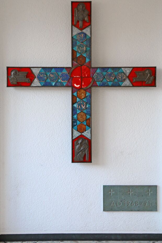 In der vergangenen Woche: Kreuz ohne Korpus FOTO: ANDREAS DUNKER