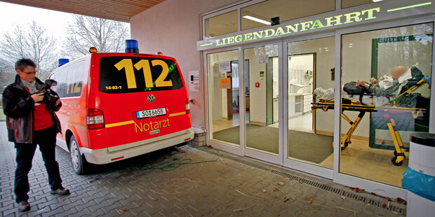 Die letzten Patienten verließen das Marien-Krankenhaus am 14. Dezember 2011. ARCHIVFOTO: ANDREAS DUNKER