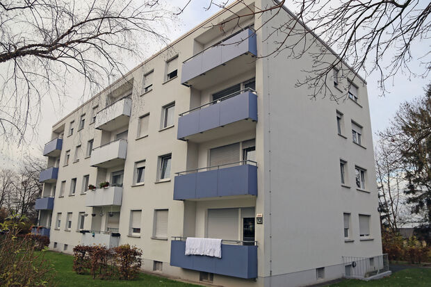 Das Mehrfamilienhaus an der Fichtenstraße 12 in Wickede FOTO: ANDREAS DUNKER