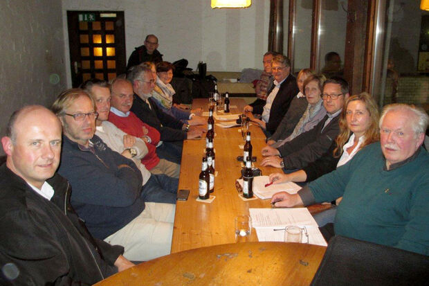 Organisatoren der Nikolausfeier im Dorf Wiehagen FOTO: PRIVAT