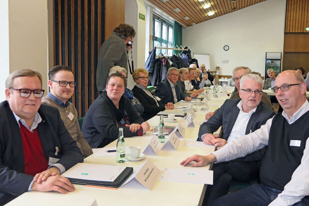 Teilnehmer am Regionaldialog "Pflege stärken" FOTO: ANDREAS DUNKER