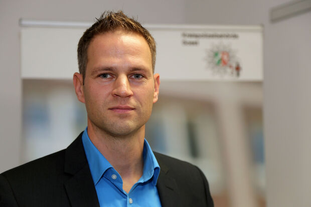 Kriminalhauptkommissar Carsten Seck, Leiter der Ermittlungskommission gegen Wohnungseinbruchsdiebstähle im Kreis Soest ARCHIVFOTO: ANDREAS DUNKER