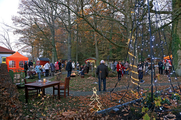Der Weihnachtspark im Eichenpark ARCHIVFOTO: ANDREAS DUNKER