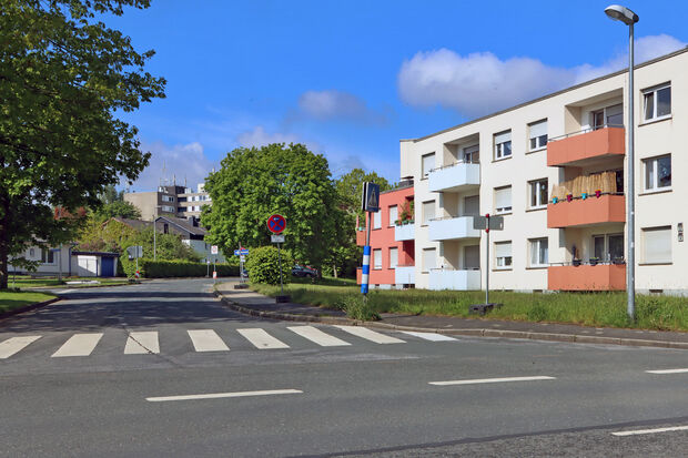 Die Fichtenstraße wird komplett saniert. FOTO: ANDREAS DUNKER