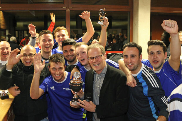 Im Endspiel und immerhin Zweiter: die erste Mannschaft von Wickeder Westfalenstahl FOTO: ANDREAS DUNKER