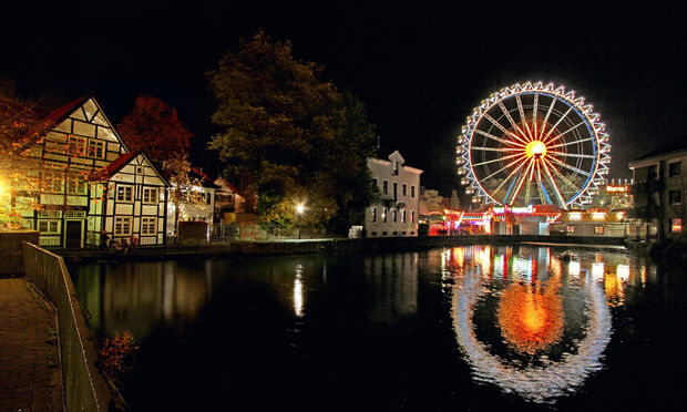 Malerische Kirmeskulisse am Großen Teich in Soest ARCHIVFOTO: ANDREAS DUNKER