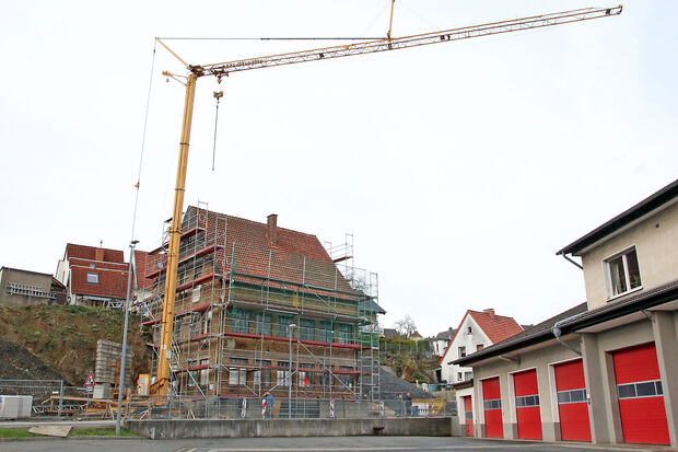 Blick auf das Gelände der ehemaligen Fahrradteile-Fabrik Selinghaus FOTO: ANDREAS DUNKER