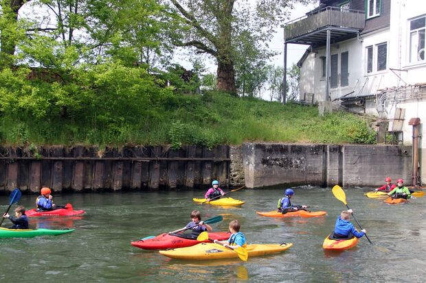 Kanufahren auf der Ruhr ARCHIVFOTO