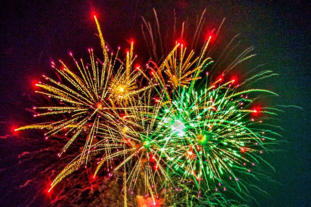 Feuerwerk FOTO: ANDREAS DUNKER
