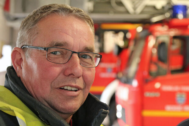 Wehrführer Georg Ptacek FOTO: ANDREAS DUNKER