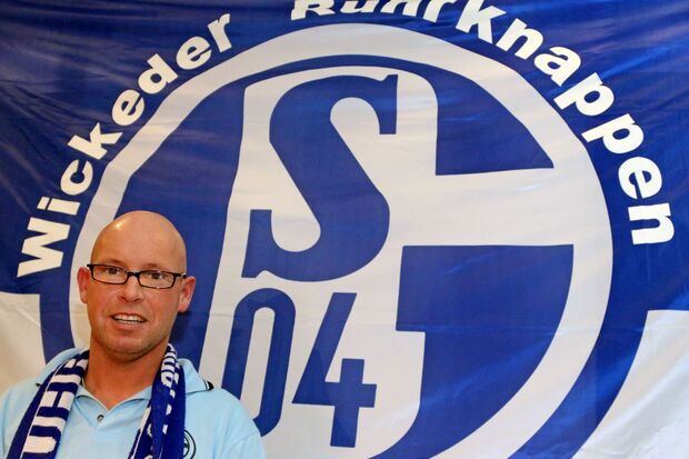 Norbert Spieth ist Vorsitzender des Schalke-Fan-Clubs „Wickeder Ruhrknappen“. ARCHIVFOTO: ANDREAS DUNKER