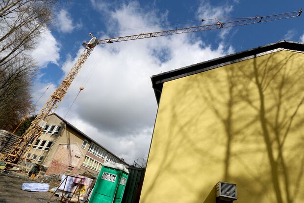 Bauarbeiten an der Sekundarschule ARCHIVFOTO: ANDREAS DUNKER