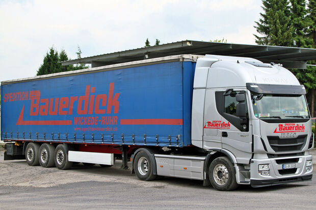 Lkw der Spedition Bauerdick ARCHIVFOTO: ANDREAS DUNKER