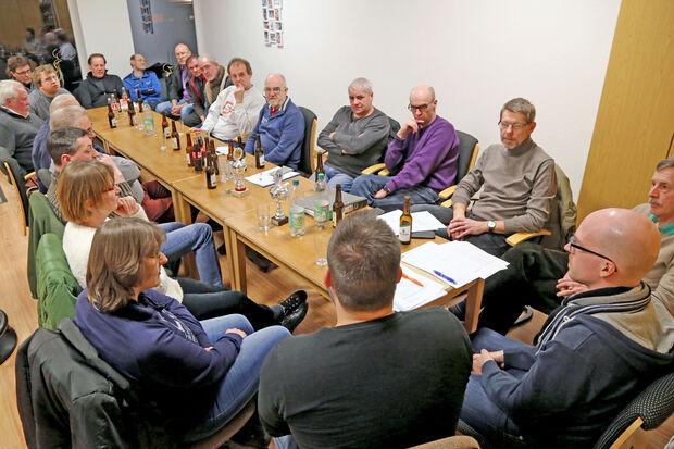 Jahreshauptversammlung der Tischtennis-Abteilung des Wickeder Turnvereins in der TV-Geschäftsstelle an der Rosenstraße ARCHIVFOTO: ANDREAS DUNKER