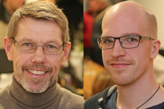 Stefan Hiepler (links) und sein Nachfolger als Fachwart: Daniel Lortie (rechts) FOTO: ANDREAS DUNKER